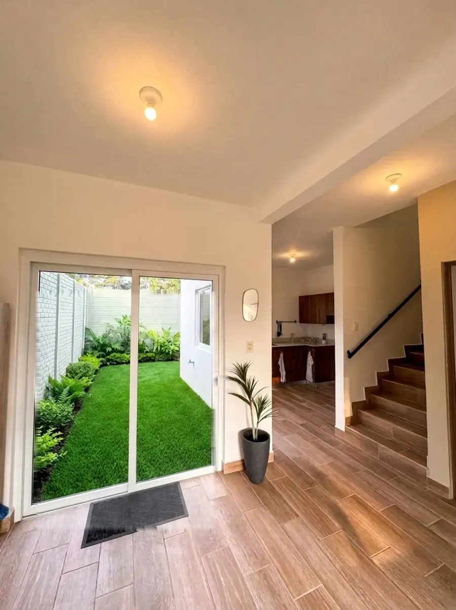 Jardín privado de la casa